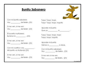 el burrito sabanero lyrics in english|More.